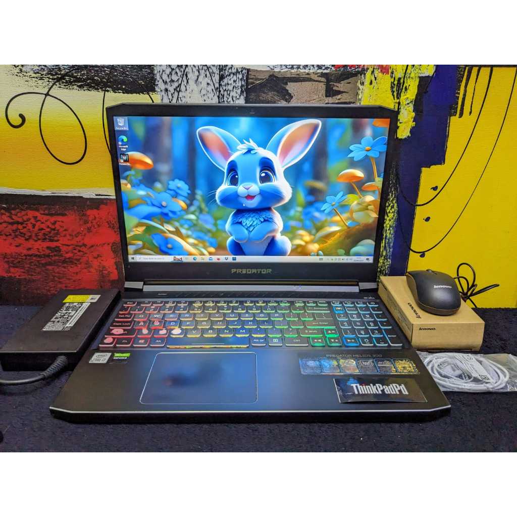Laptop Gaming & Design Acer Predator Helios 300 Core i7 10870H RTX 2060 RGB