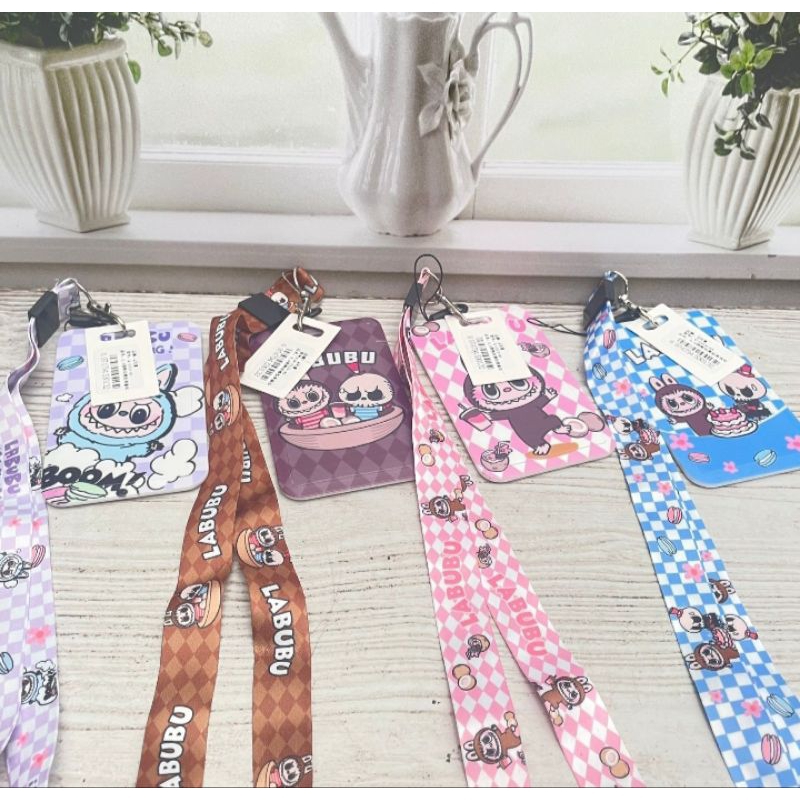 

Lanyard Labubu Holder Card Name Tag Monster Kartun Labubu Viral Tali Panjang Labubu Unik Lucu Termurah