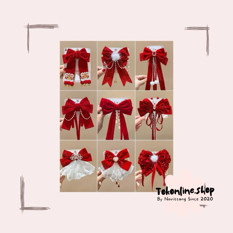 Pita Kep Wanita Import China Barongsai Asli - Headbands