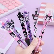 

Pulpen Gel Cetek Fancy / pen Cetek Karakter kuromi, sanrio, labubu lucu pen viral labubu fancy(1pcs)