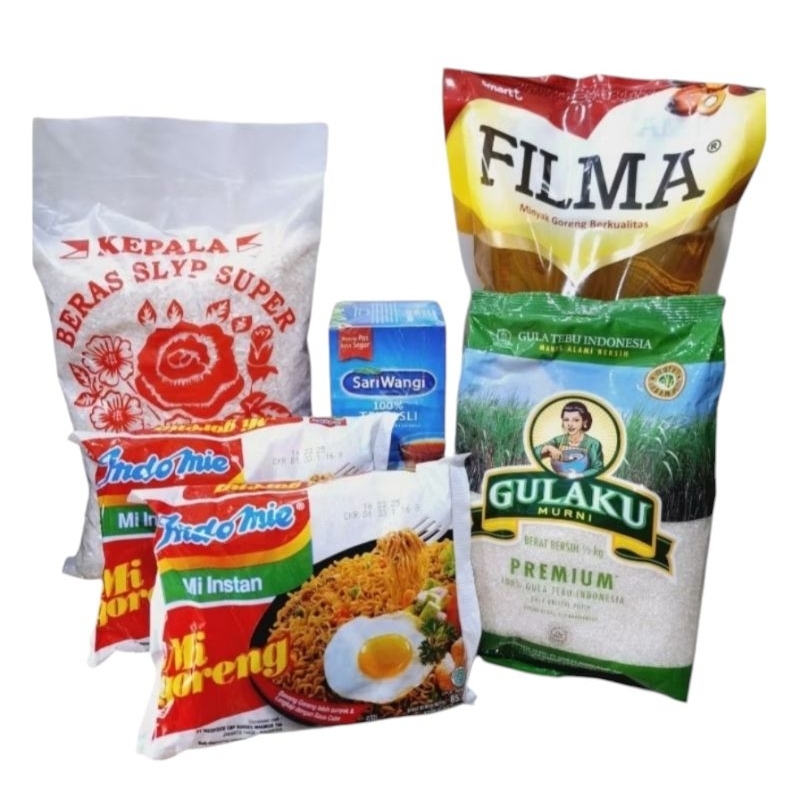 

sembako hemat murah meriah free godiebag