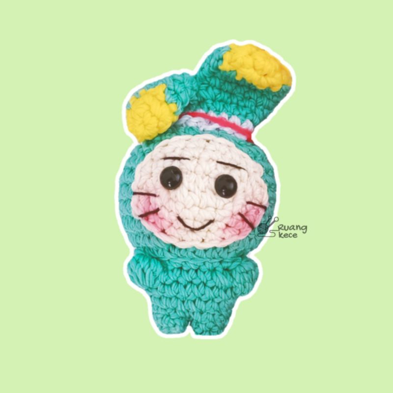 Gantungan Kunci Boneka Yedee Lucu TRUZ -Amigurumi Yedee Truz