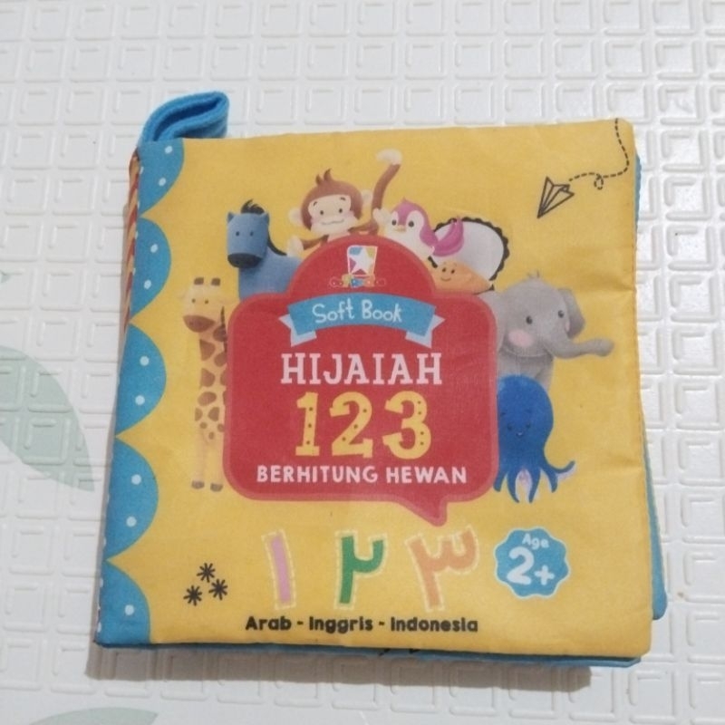 PL Softbook Anak Hijaiah 123 Berhitung Hewan