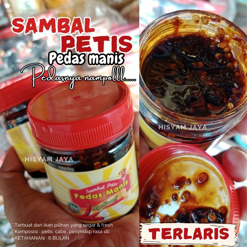 

TERLARIS SAMBAL PETIS PEDAS MANIS ASLI MADURA