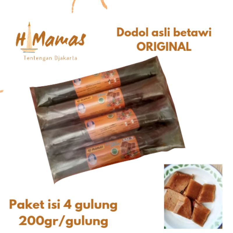 

Hj Mamas - Paket dodol Lonjor isi 4 Original