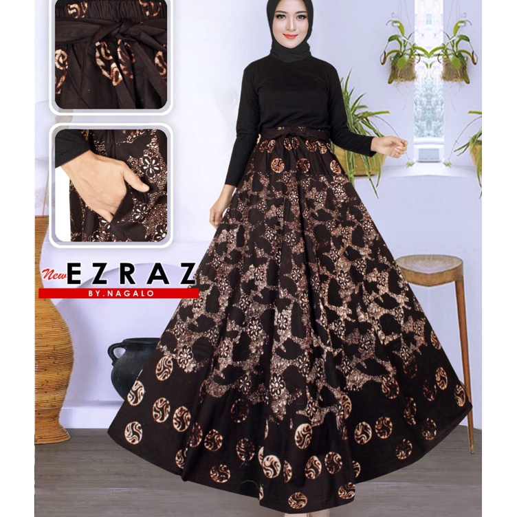 Banyak Dibeli  ROK BATIK PAYUNG PANJANG  ROK BATIK CAP SOGAN JUMBO