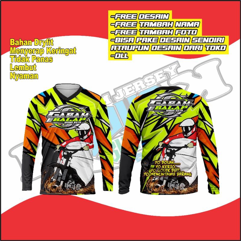 jersey kaos ojek gabah printing desain bebas jersey combine