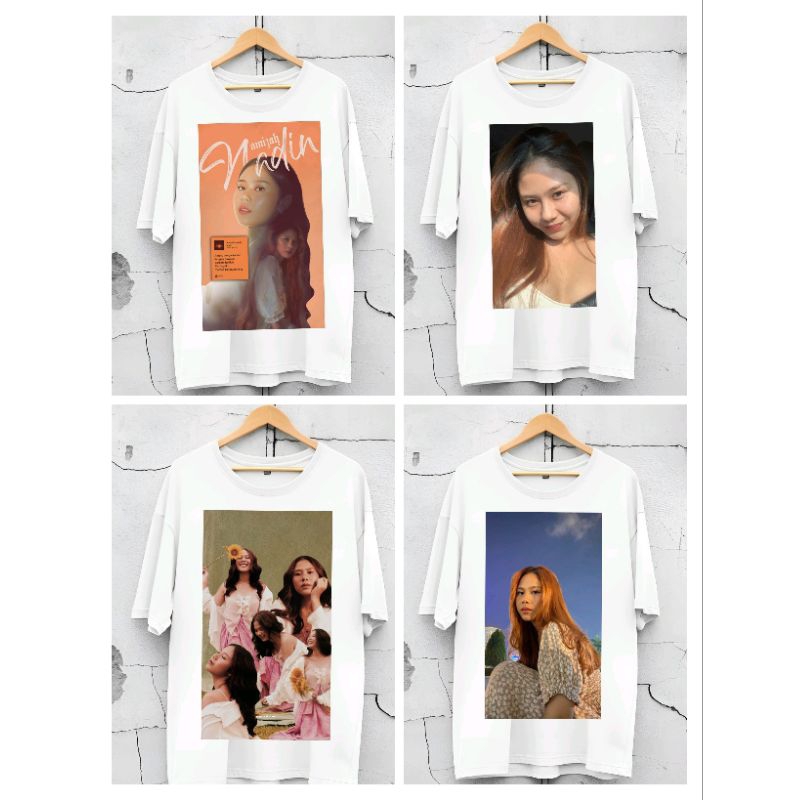 KAOS NADIN AMIZAH KAOS MUSIK KAOS PRIA KAOS WANITA KAOS PREMIUM