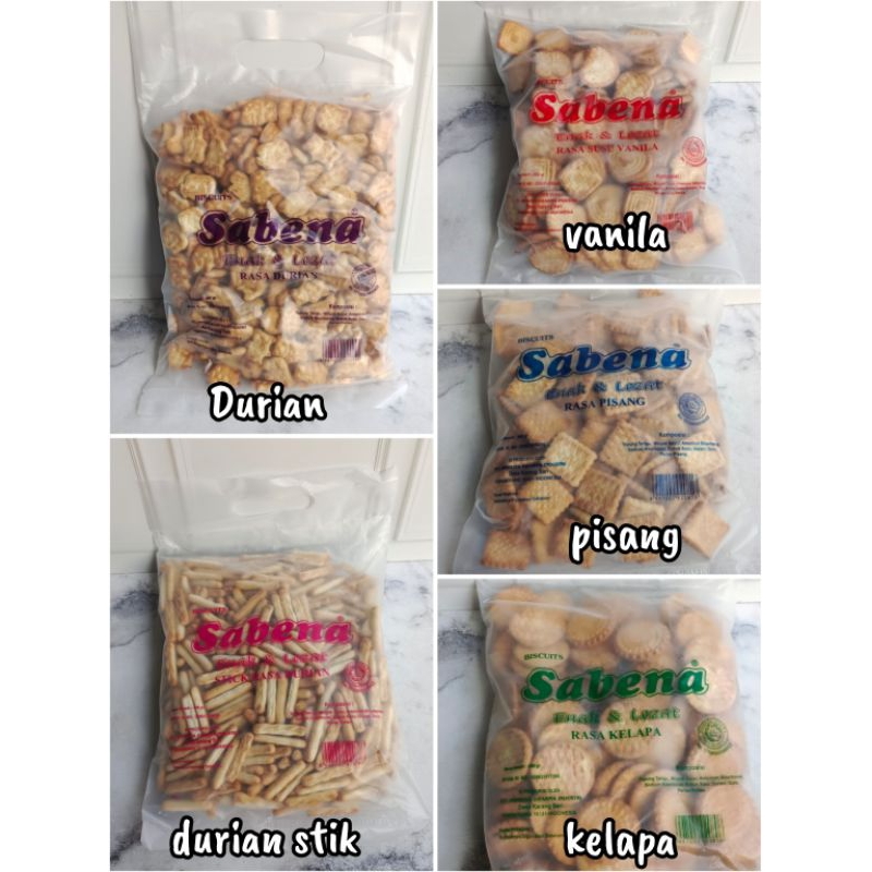 

SABENA BISCUIT ANEKA RASA /BISCUIT SABEMA 400GR