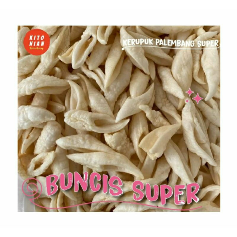 

Kerupuk Palembang Buncis Super 250gr