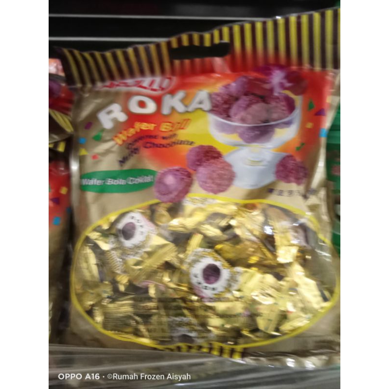 ROKA WAFER COKLAT BALL