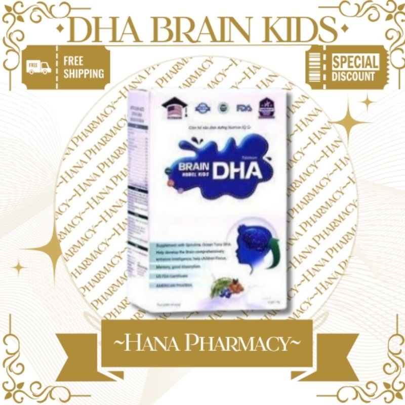 DHA Brain kids susu penambah kecerdasan otak anak DHA brain kid