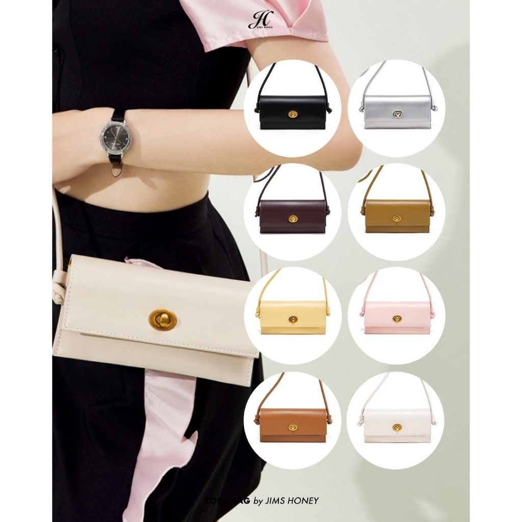 JIMS HONEY ZORA MINI BAG Tas Selempang Wanita Slingbag Cewek Jimshoney Trendy Elegan
