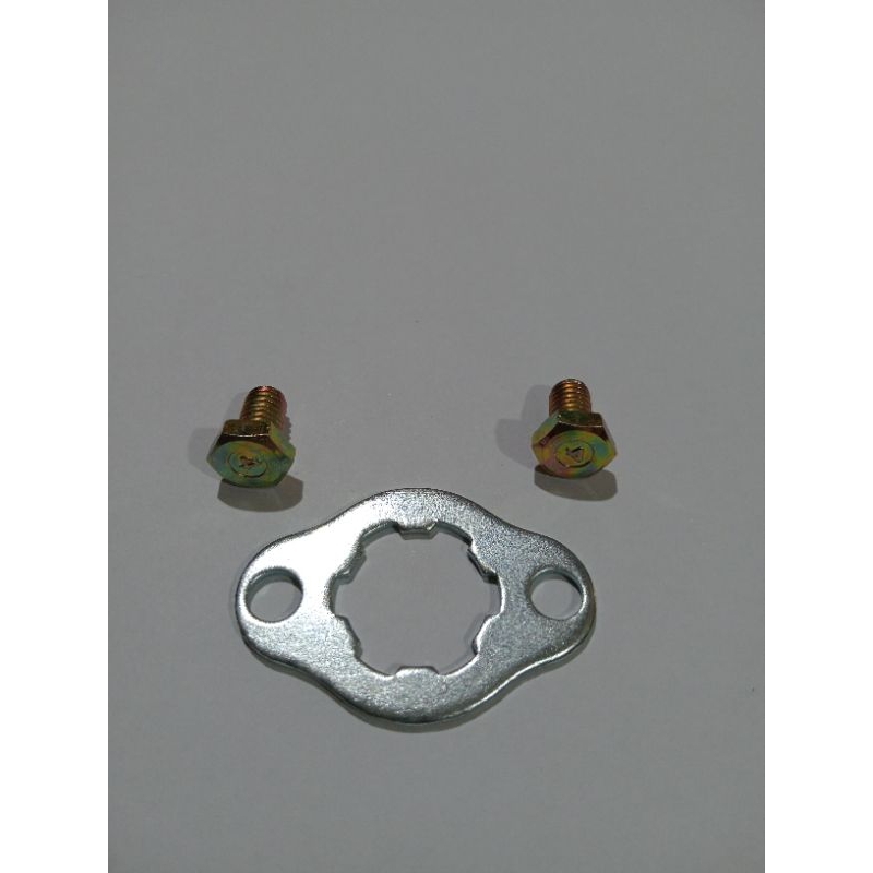 Kleman gir gear holder sprocket depan vixion new jupiter mx new MX KING byson + baut