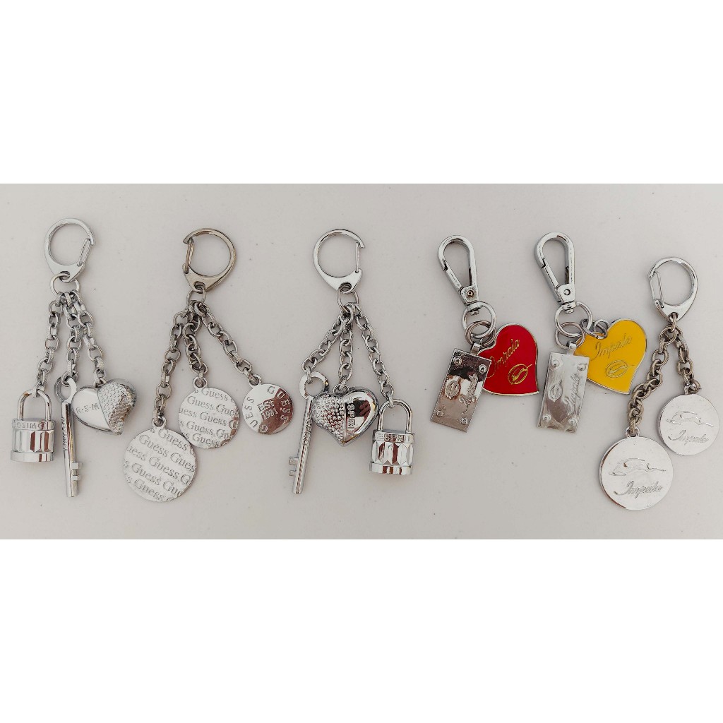 Sovenir Gantungan Kunci Keychain Titanium Gantungan Kait / Capit