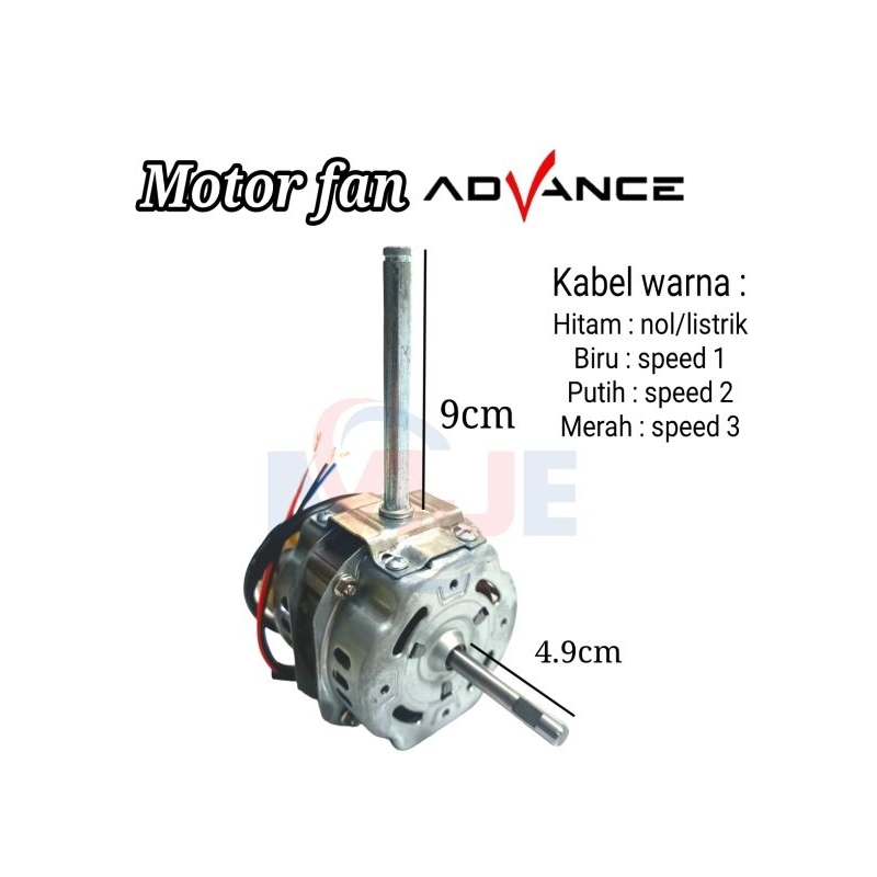 Dinamo Kipas Angin Advance Motor Fan Advance