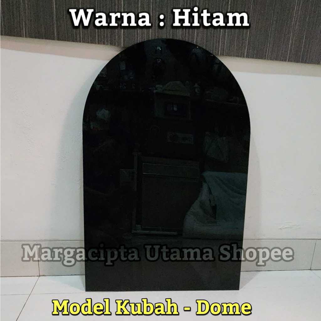 Acrylic Model KUBAH Frame Bingkai Papan Ucapan Wisuda Bunga Akrilik Display Backdrop Karangan