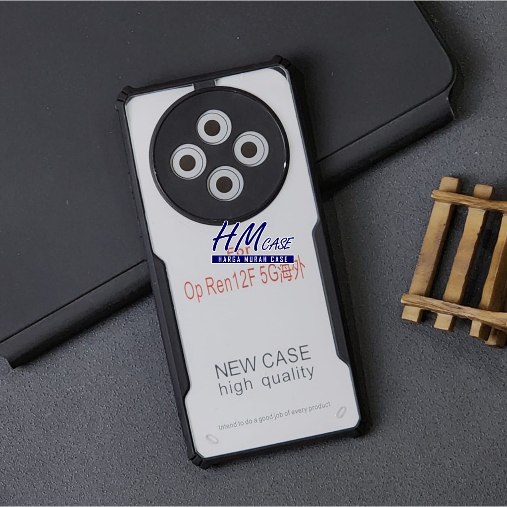 Case Oppo Reno 12f Oppo Reno 12 5g Oppo Reno 12 Pro Case Bumper Xundd Fusion Casing  Oppo Reno 12f O