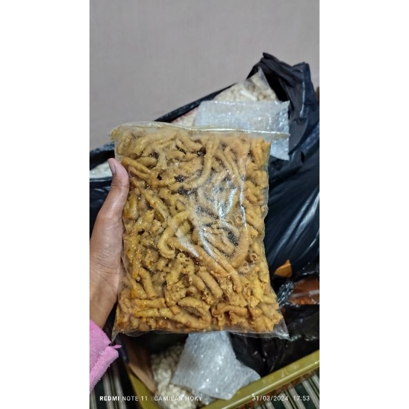 

kripik usus original original daun jeruk