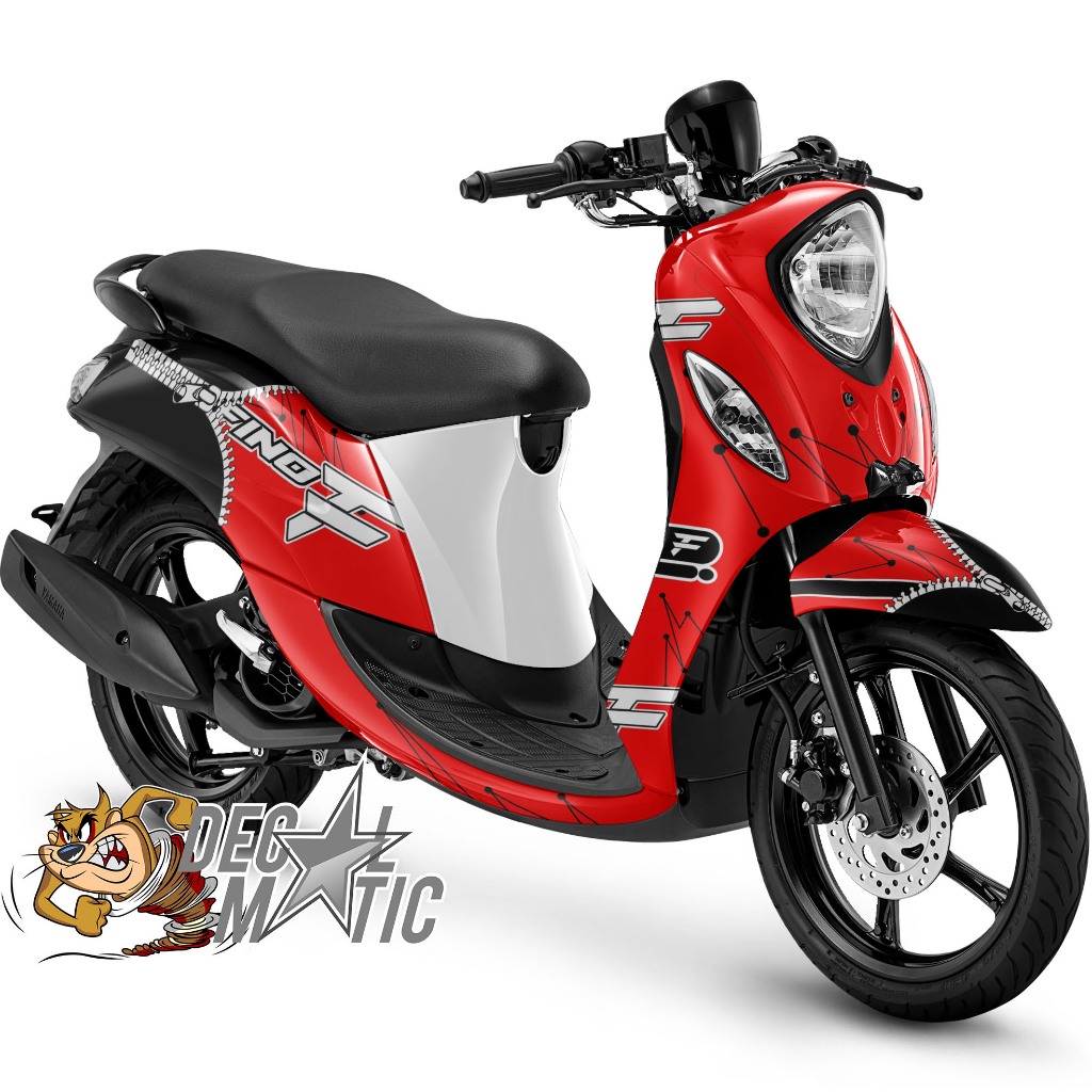 sticker Fino Full body + decal Dashboard Fino FI 125 Fino Premium  Fino Grande - Ziper