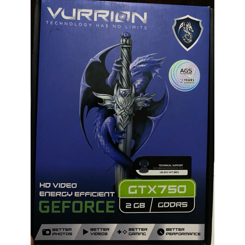 VURRION GTX 750 2GB GDDR5