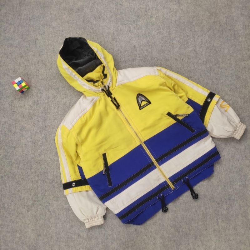 jacket outdoorr snowboard vintage  salomon super cakep like new jarang terjadi