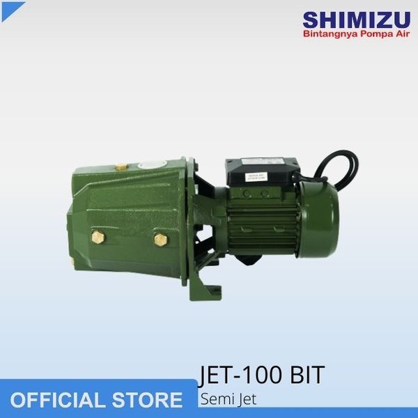 Pompa air semi jet pump Shimizu Jet 100 BIT - Mesin Air Semi Jet - Shimizu 100BIT (11 M)