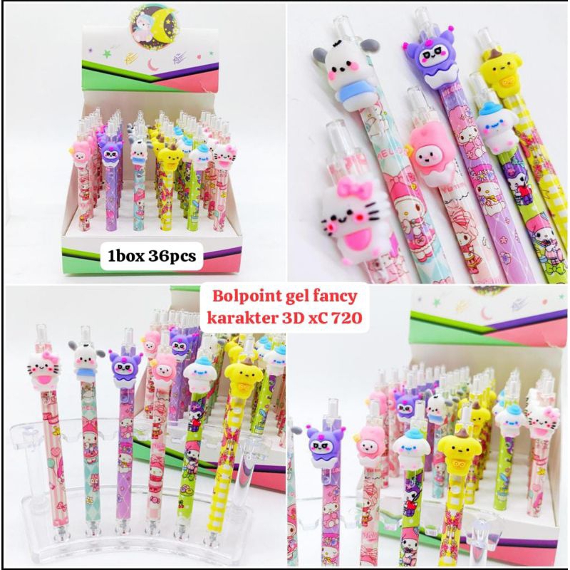 

Bolpoint Gel Fancy 3D XC 720