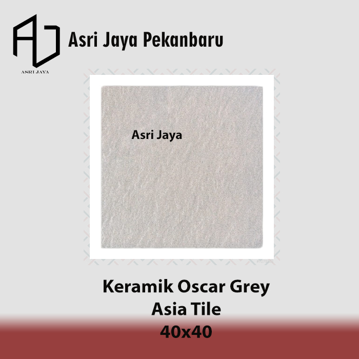 Keramik Asia Tile 40x40 Oscar Grey