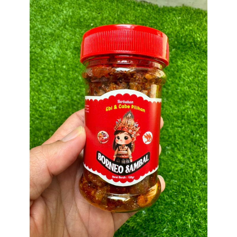 

Sambal Udang Ebi Melayu Kalimantan Borneo 120gr