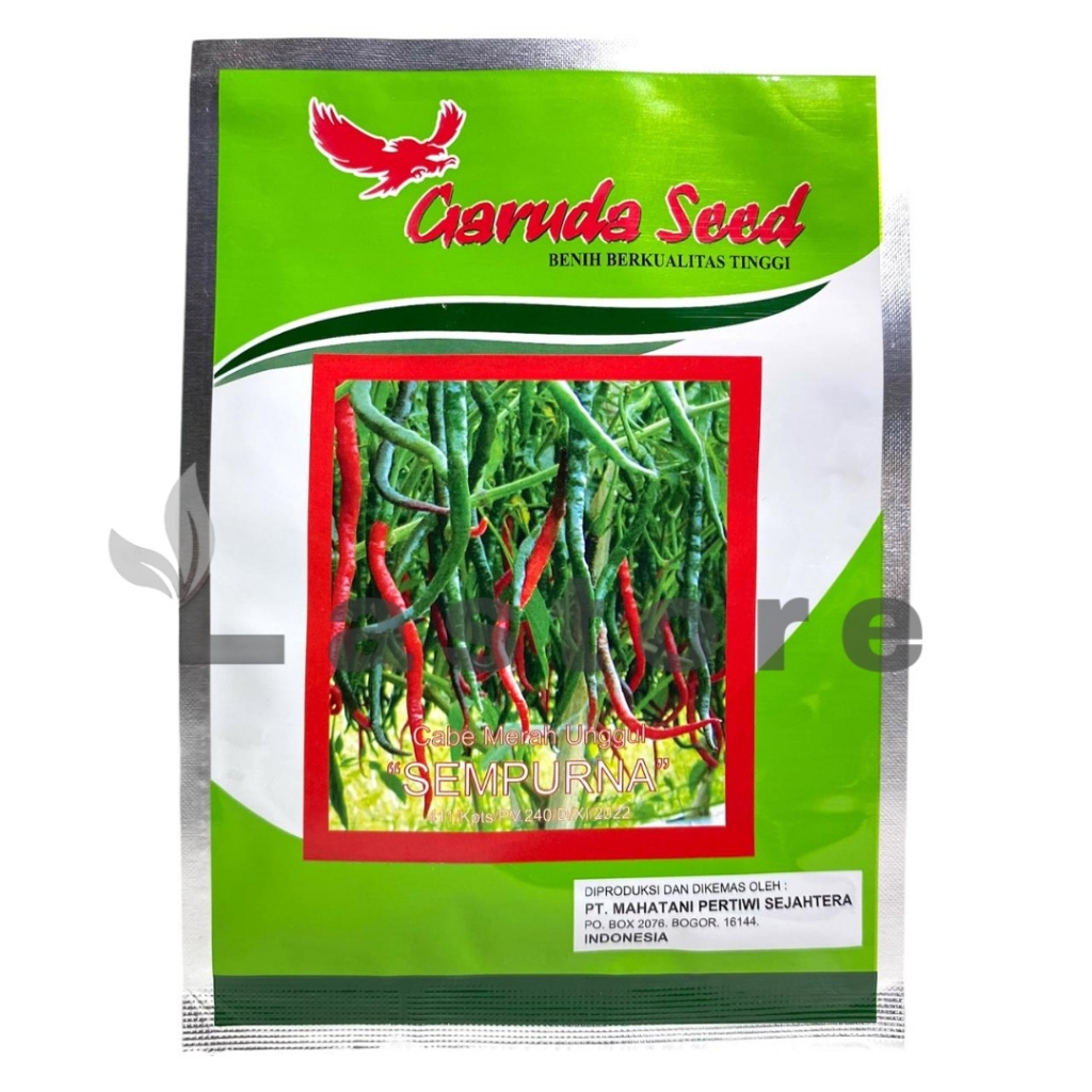 Benih Cabe Keriting Unggul SEMPURNA Isi 10 gram Garuda Seed