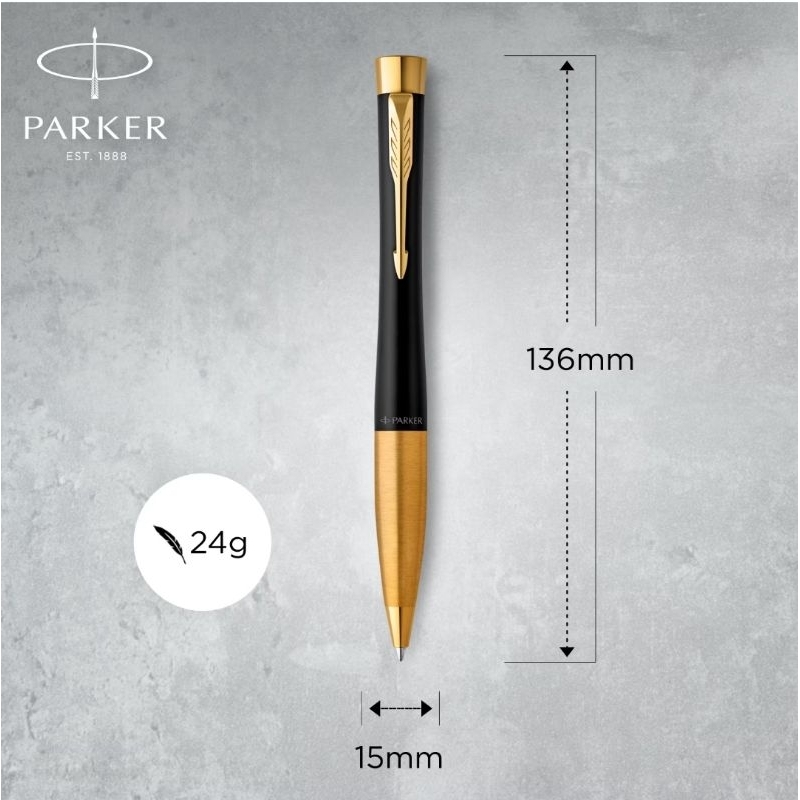 

Parker Urban Twist Pen Gold Black