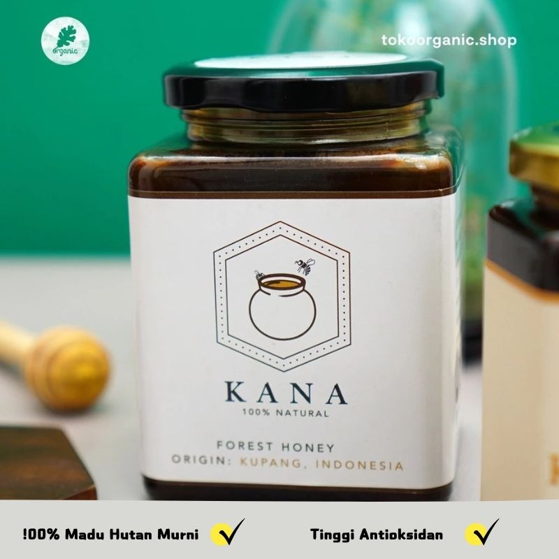 

Kana Forest Honey Madu NTT 100% Madu Hutan Alami - 500ml