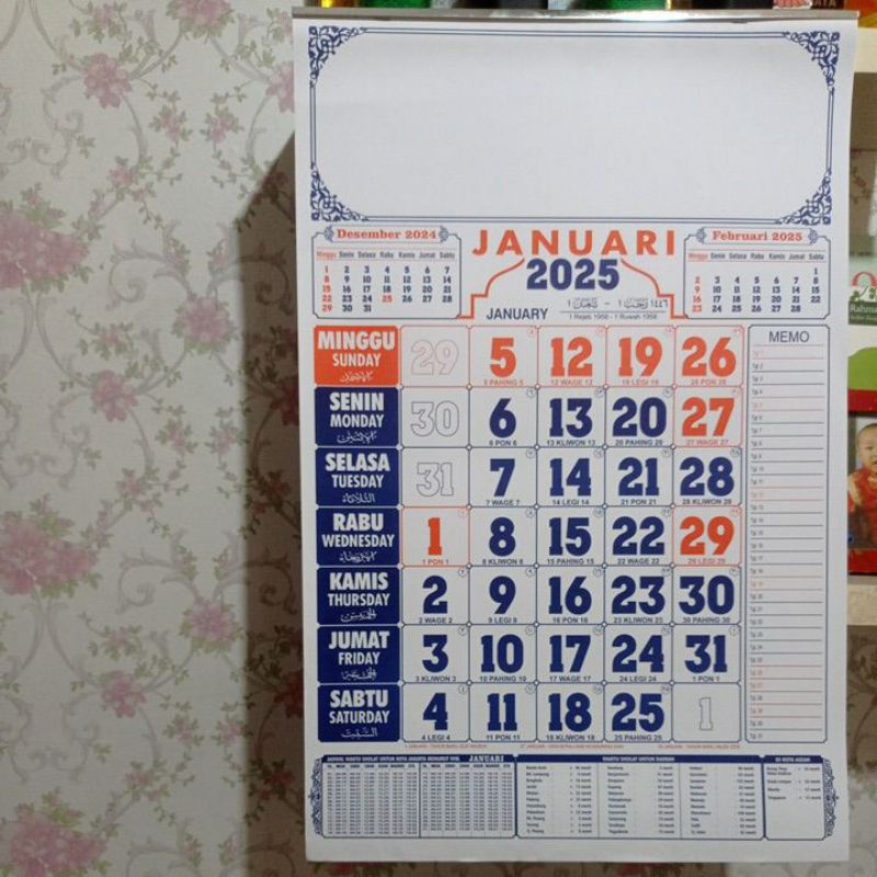 

Kalender 2025 /kalender dinding