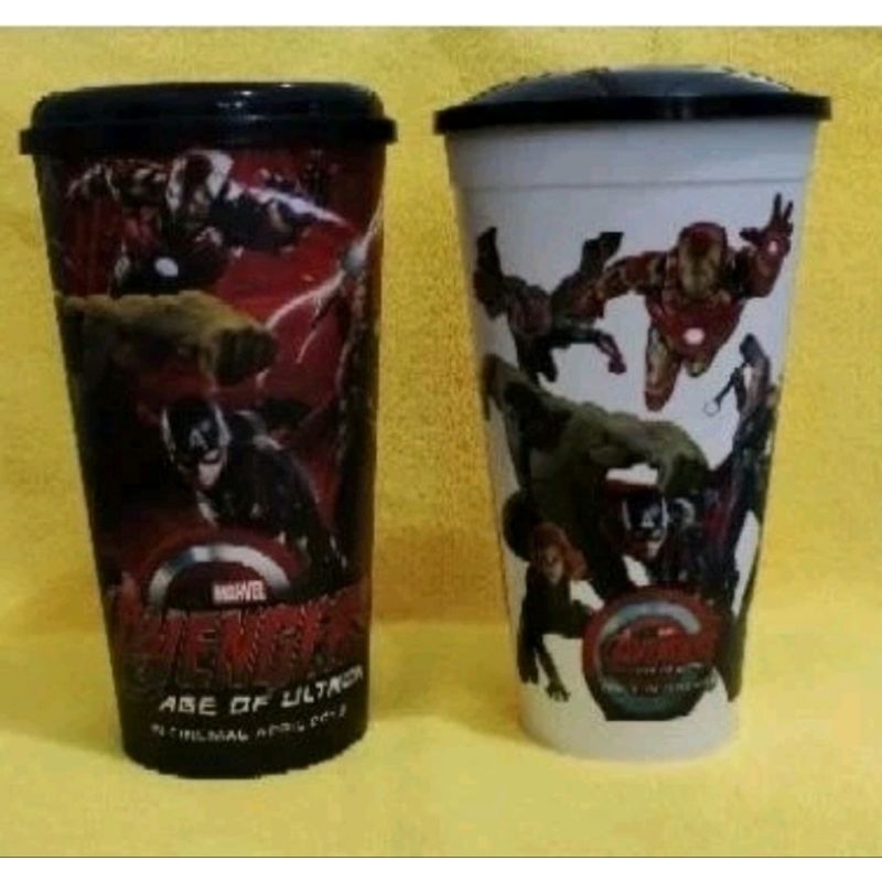 Gelas Marvel Avengers XXI Cafe edisi 2015