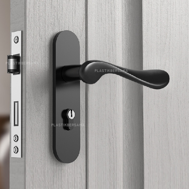 Kunci Pintu Rumah / Kunci Pintu Set Stainless Steel / Handle Pisah Pintu Rumah / Gagang Pintu Pisah 