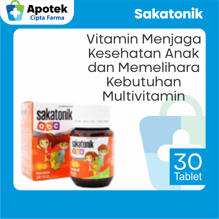 Sakatonik Abc Anak Anak Vitamin Sakatonik Abc Anak Multivitamin Vitamin A Vitamin B1 Vitamin B2 Vita