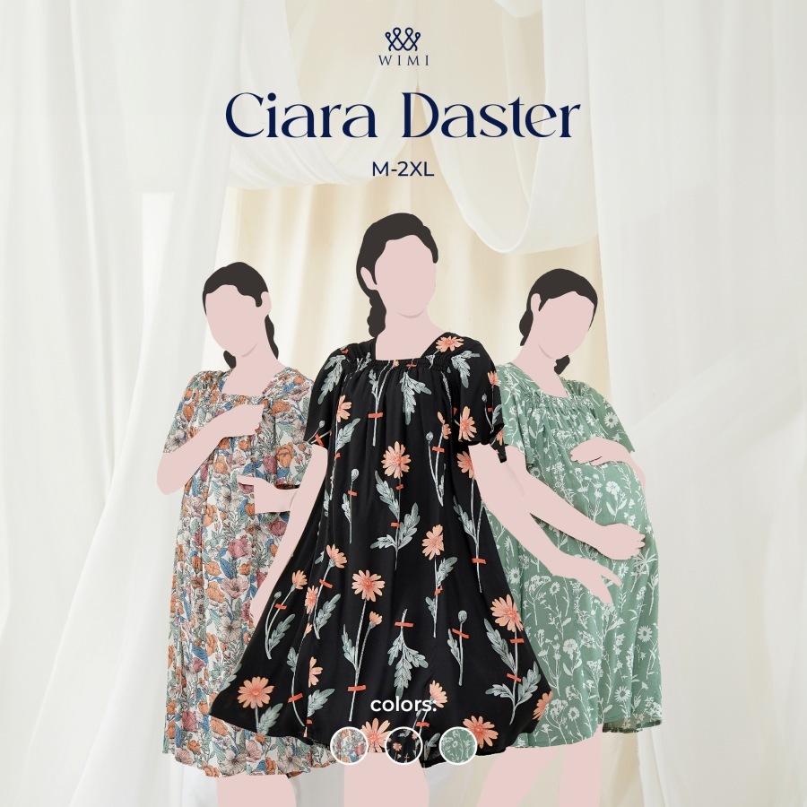 Wimi - Ciara Daster | Baju Ibu Hamil dan Menyusui