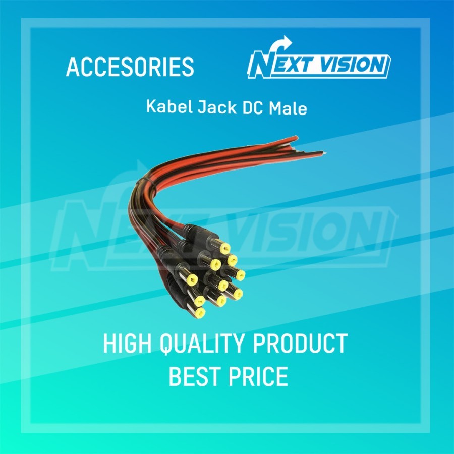 JACK DC MALE CABLE - KABEL JACK DC MALE