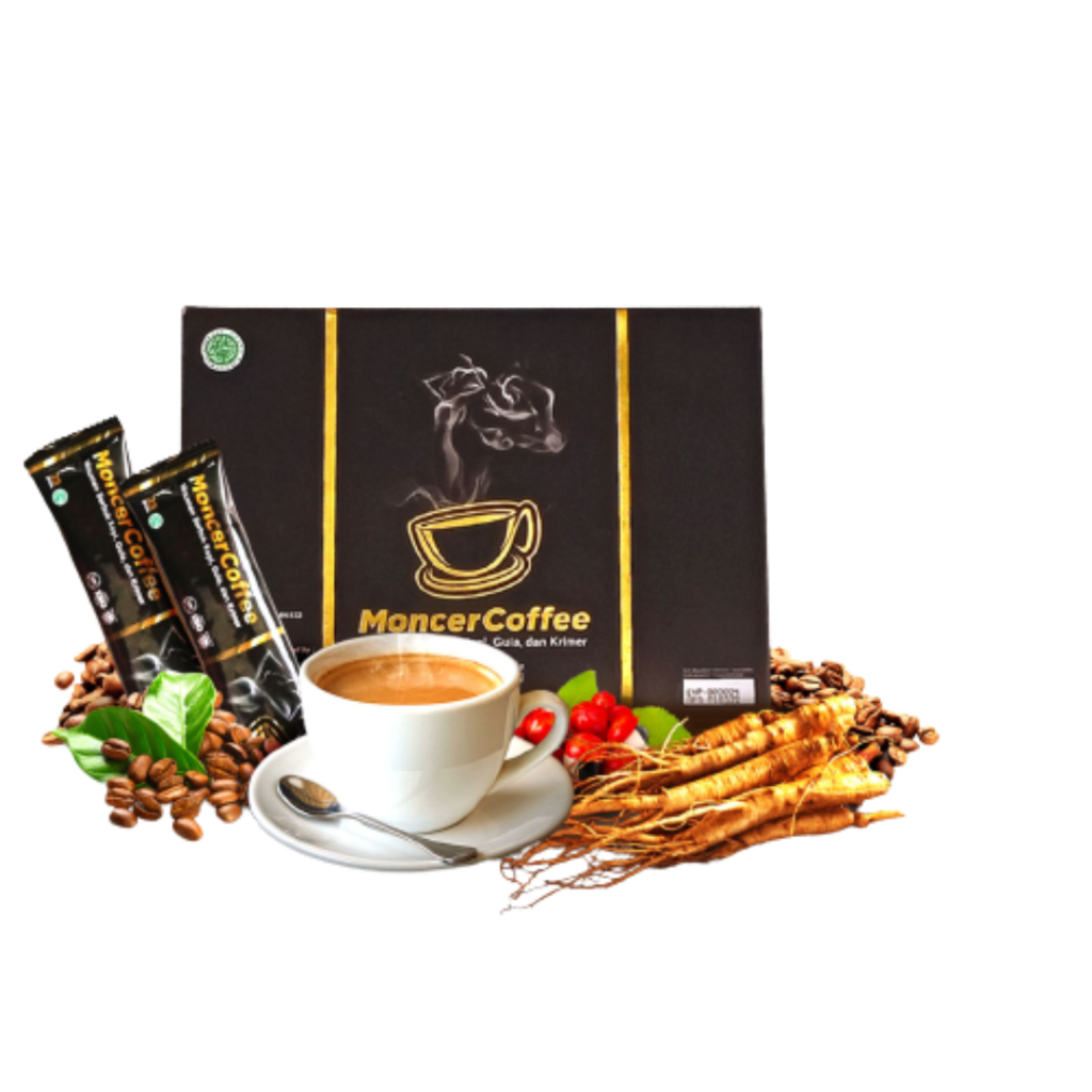 

Monceer Coffee Original | Kopi Stamina Pria Halal Bpom dan Ampuh