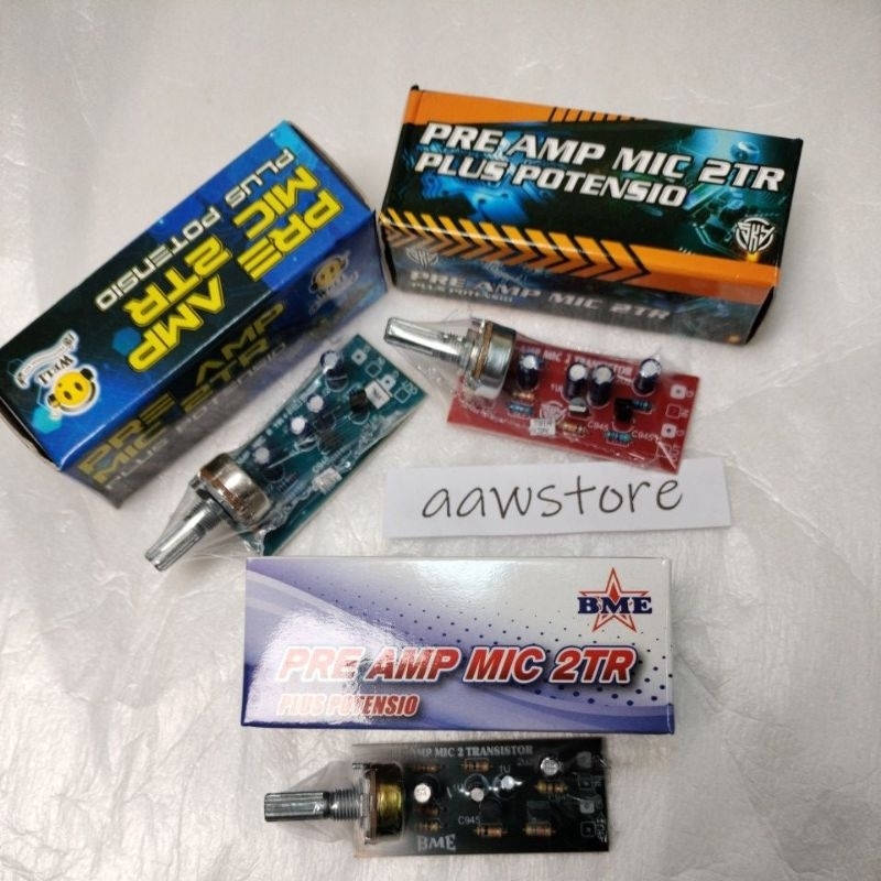 Preamp Mic 2TR pre Amp mik 2 TR SKY BME WELL