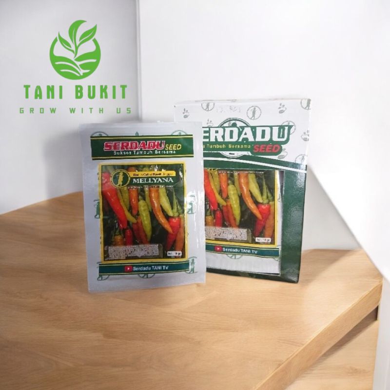 Benih Cabe Rawit Mellyana 10gr Serdadu Seed