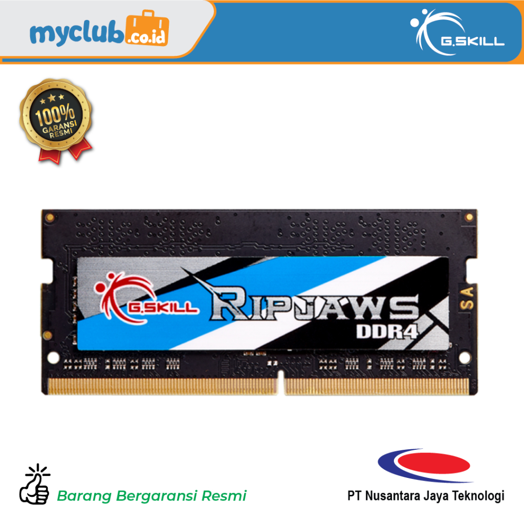 G.Skill RAM Ripjaws DDR4 SO-DIMM DDR4 3200 MHz CL22 32GB (1x32GB) F4-3200C22S-32GRS
