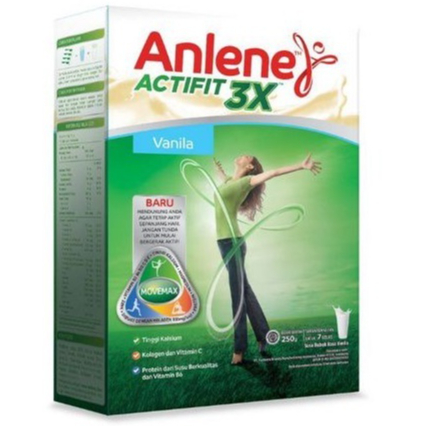 

Anlene Actifit Vanila 240 Gr Box 240Gr Vanilla