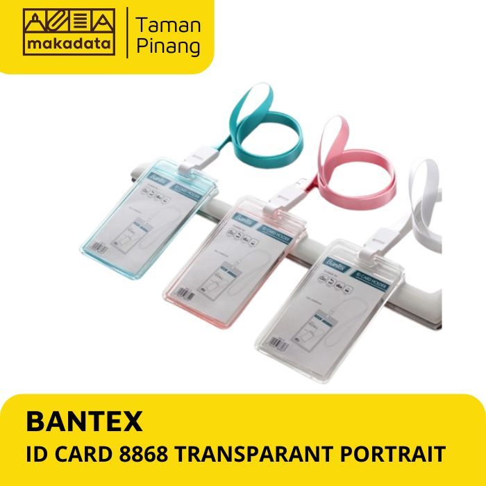 

BANTEX ID CARD 8868 PORTRAIT TRANSPARANT (1 PCS)