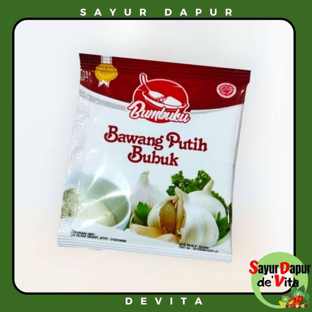 

Bumbuku Bawang Putih Bubuk, 5 gram