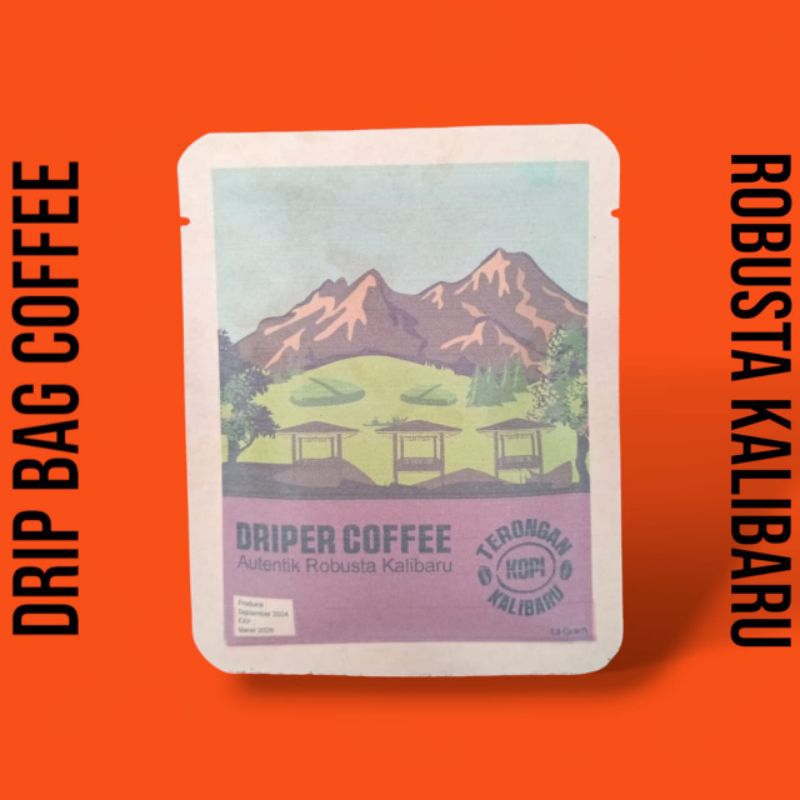 

Drip Bag Coffee Robusta kalibaru