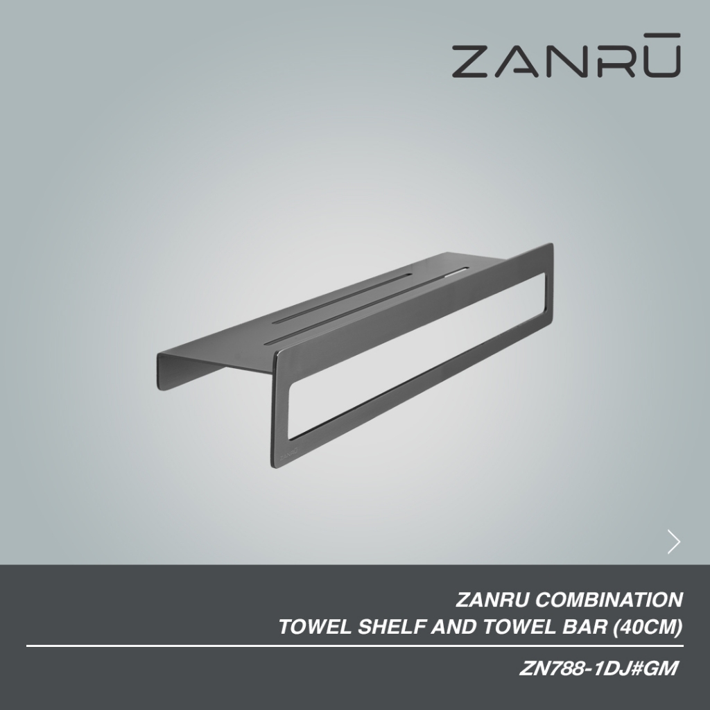 ZANRU Multifunctional Shelf ZN788-1DJ | Gantungan Handuk - Gantungan Baju