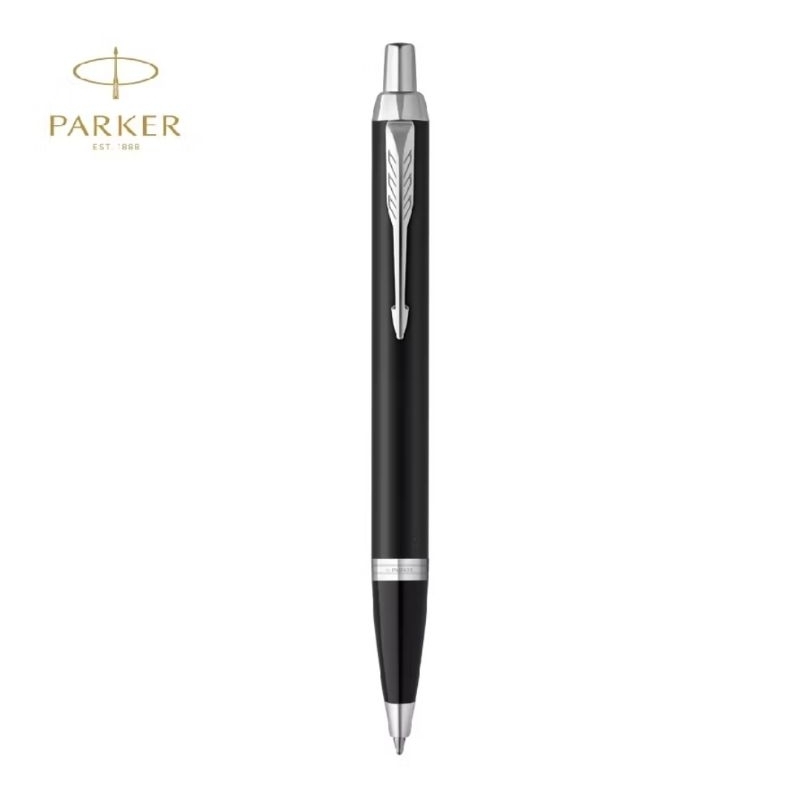 

Parker IM Matte Black Chrome Trim Ballpoint (BP)