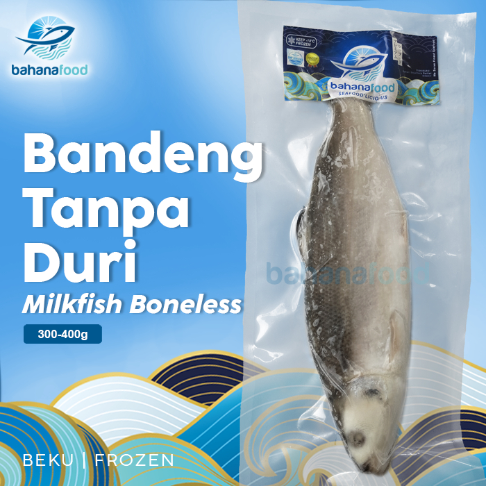 

Milkfish Boneless Frozen - Bandeng Cabut Duri Beku (Tanpa Duri)